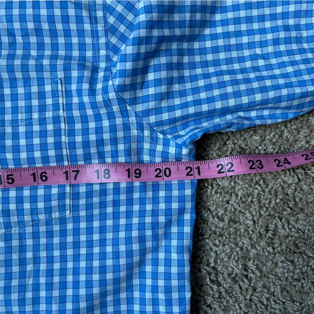 M Blue & White Dockers Button Up Long Sleeve Size M |A73 - Picture 6 of 8